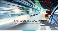 Desktop Screenshot of cpg-logistics.com